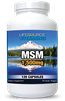 MSM-Methyl-Sulfonyl-Methane- 1,500 mg - 120 Caps -60 Servings