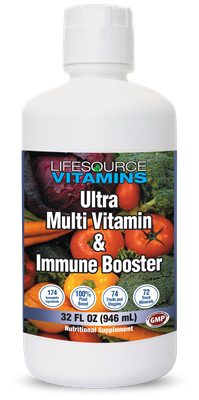 Ultra 174 Liquid Multivitamin and Immune Booster 32 oz. 174 Nutrients