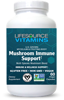 Mushroom Immune Support (Organic)- 60 Veg Capsules