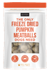 Natural Rapport - The Only Freeze Dried PUMPKIN MEATBALLS Dogs Need - 7 oz