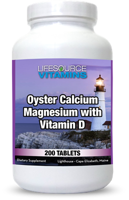 Calcium - Oyster Calcium w/ Mag & Vit D 200 Tabs VALUE SIZE