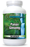 Panax (Korean) Ginseng 650 mg - 100 Capsules