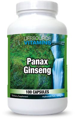 Panax (Korean) Ginseng 650 mg - 100 Capsules