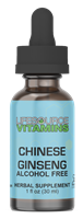 White Chinese Ginseng  - (Panax) - 333 mg -  Liquid Extract 1 fl. oz.