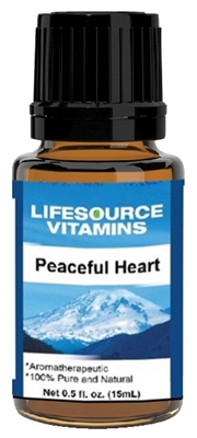 Peaceful Heart Blend-  0.5 fl oz-  LifeSource Essential Oils