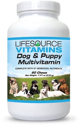 Dog & Puppy Multivitamin Chewables - 60 Chewables