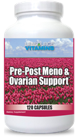 Pre-Post Meno & Ovarian Support - 120 Capsules -30 Day Supply