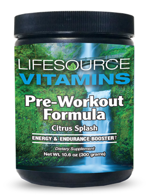 Pre-Workout Formula- Citrus Splash- 10.6 oz