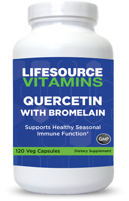 Quercetin w/ Bromelain - 120 Veg Capsules