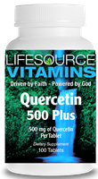 Quercetin 500 Plus -100 Tablets VALUE SIZE