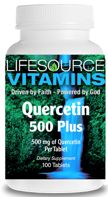 Quercetin 500 Plus -100 Tablets VALUE SIZE