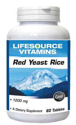 Red Yeast Rice  1,200 mg -  60 Tablets