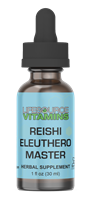 Reishi Eleuthero Master 467 mg -  Liquid Extract - 1 fl. oz.