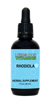 Rhodiola Root Liquid Extract - 250 mg -1 fl. oz.