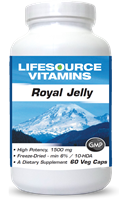 Royal Jelly 500 mg/1500 mg - 60 Veg Capsules