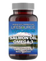 Salmon Oil  Omega-3 - 2,000 mg  - 100 Softgels