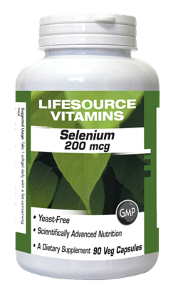 Selenium 200 mcg - Yeast Free -  90 Veg CAPSULE