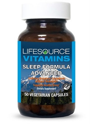 Sleep Formula Advanced - 50 Vegetarian Capsules - Melatonin Free