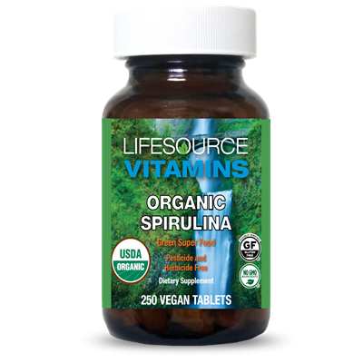 Spirulina (USDA Organic) 500 mg- 250 Tabs