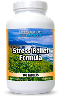 Stress & Anxiety Relief Formula - 100 Tablets - Proprietary Formula