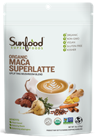 Sunfood Super Foods MACA SuperLatte Powder 6 oz- Organic