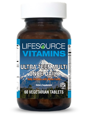 Teen Multivitamin - Once Daily - Ultra - 60 Vegetarian Tablets