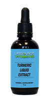 Turmeric Root Liquid Extract - 1 fl. oz. (Curcumin) - ORGANIC