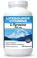 L-Tyrosine 500 mg - 120 Capsules