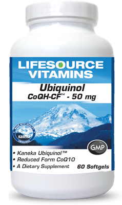 Ubiquinol CoQH-CF 50 mg - CoQ10 - 60 Softgels