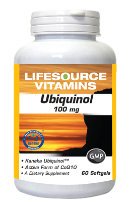 Ubiquinol 100 mg - CoQ10 - 60 Softgels