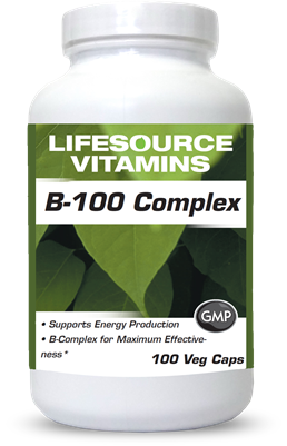 Vitamin B Complex 100 mg - B-100 Complex - 100 Caps