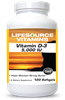 Vitamin D-3 125 mcg (5,000 IU) - 120 Softgels