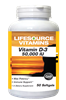 Vitamin D-3 1250 mcg (50,000 IU) Weekly - 50 Softgels