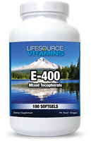 E-400 - Mixed Tocopherols- 100 Softgels