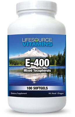 E-400 - Mixed Tocopherols- 100 Softgels