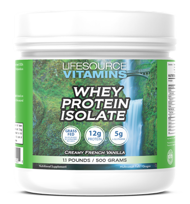 Whey Protein ISOLATE - Grass Fed - Creamy French Vanilla 1.1lb.