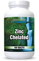 Zinc Chelated 50 mg - 100 Tablets - (Chelated)