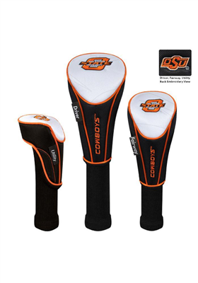 Oklahoma State Cowboys Golf Headcovers 3 Pack