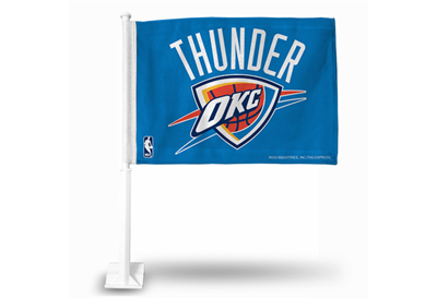 Oklahoma City Thunder Car Flag