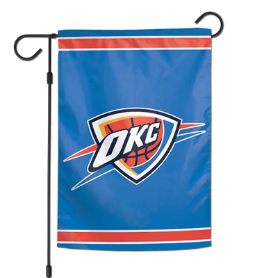 Oklahoma City Thunder WinCraft 12.5 x 18 Garden Flag - 2 Sided