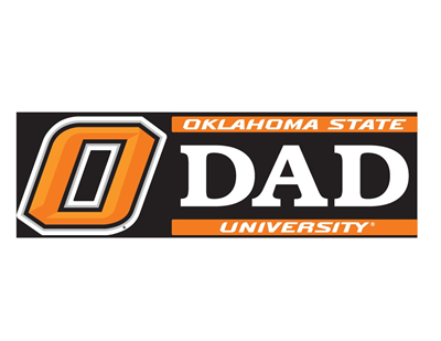 Oklahoma State University Dad Vinyl Decal