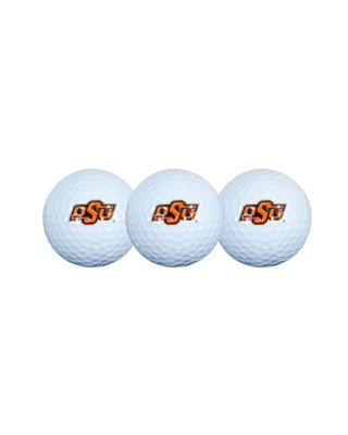 Oklahoma State Cowboys 3 Pack Golf Balls