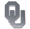 Elektroplate Oklahoma Sooners Chrome Auto Emblem