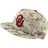 Oklahoma Sooners Authentic Team Issue Digital Camo Flat Bill Hat Fitted