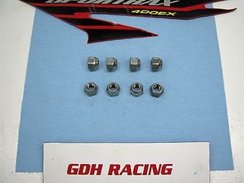 2006 TRX 300ex 8 LUG NUTS STOCK 300 ex 250x 400ex