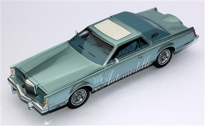 1978 Lincoln Continental Mark V Diamond Blue 1:24 Standard Edition