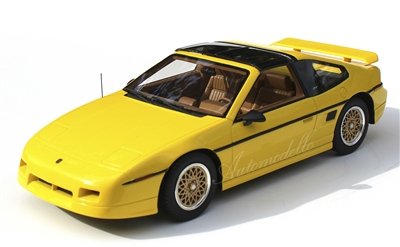 1988 Pontiac Fiero GT  Yellow 1:24