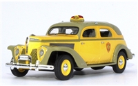 1940-1941 Checker Model A 1:43 Yellow represents New York City livery