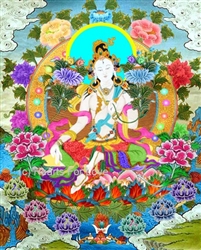 11-222  White Tara - 11" x 14" Ready to Frame Photograph