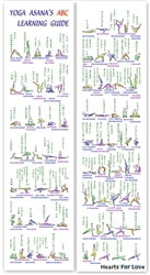 BMK-23 Yoga Asana's Learning Bookmark